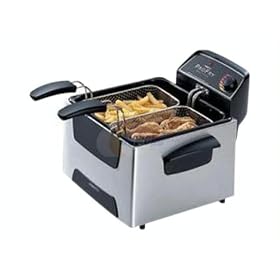 PRESTO 05466-ST/DEEP FRYER/DUAL PROFRY/