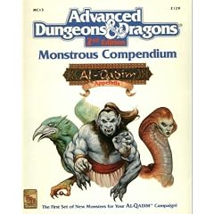 Monstrous Compendium, Al-Qadim Appendix (Advanced Dungeons & Dragons, 2nd Edition, MC13)
