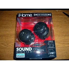 iHome iHM77 Rechargeable Mini Speakers for iPod