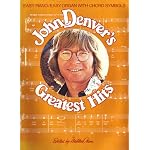 John Denver's Greatest Hits Easy Piano/Organ book cover