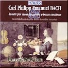 C.P.E. Bach: Sonates pour viola da gamba and basso continuo by Carl Philipp Emanuel Bach and Rinaldo Alessandrini