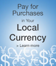 Pay for Purchases In Your Local Currency