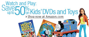 Kids' DVD and Toy Sale
