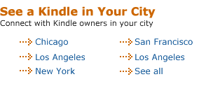 See a Kindle in Your City