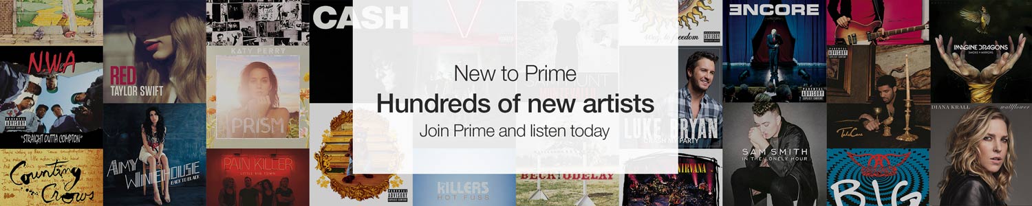 Hundreds of New Artists in Prime Music