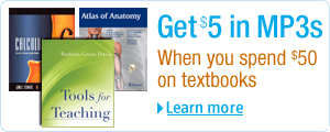 Buy $50 in Textbooks, Get $5 in MP3s