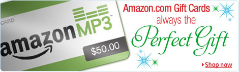 Holiday MP3 Gift Cards