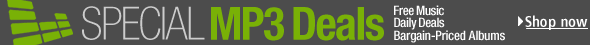 Special MP3 Deals: Free Songs and Albums from $5