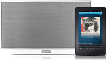 Sonos Play:5 and Kindle Fire controller