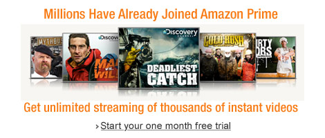 Amazon Prime includes unlimited, commercial-free, instant streaming of thousands of movies and TV shows