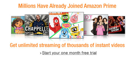 Amazon Prime includes unlimited, commercial-free, instant streaming of thousands of movies and TV shows
