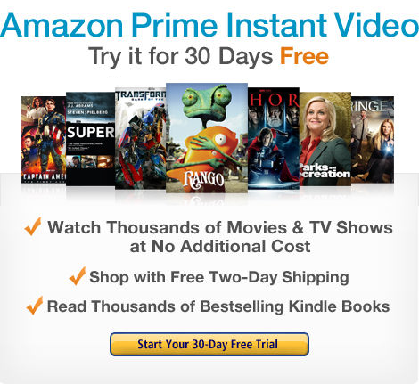 Amazon Prime includes unlimited, instant streaming of thousands of movies and TV shows