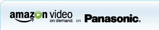 Amazon Video On Demand on Panasonic logo