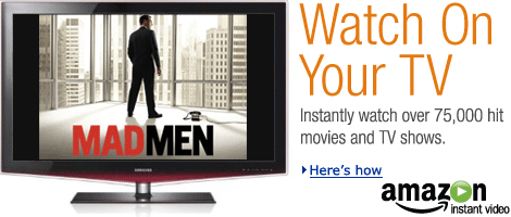 Amazon Video On Demand on TV