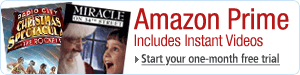 Amazon Prime now includes unlimited, commercial-free, instant streaming of over 10,000 movies and TV shows