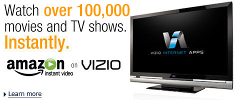 Amazon Video on Demand on Vizio