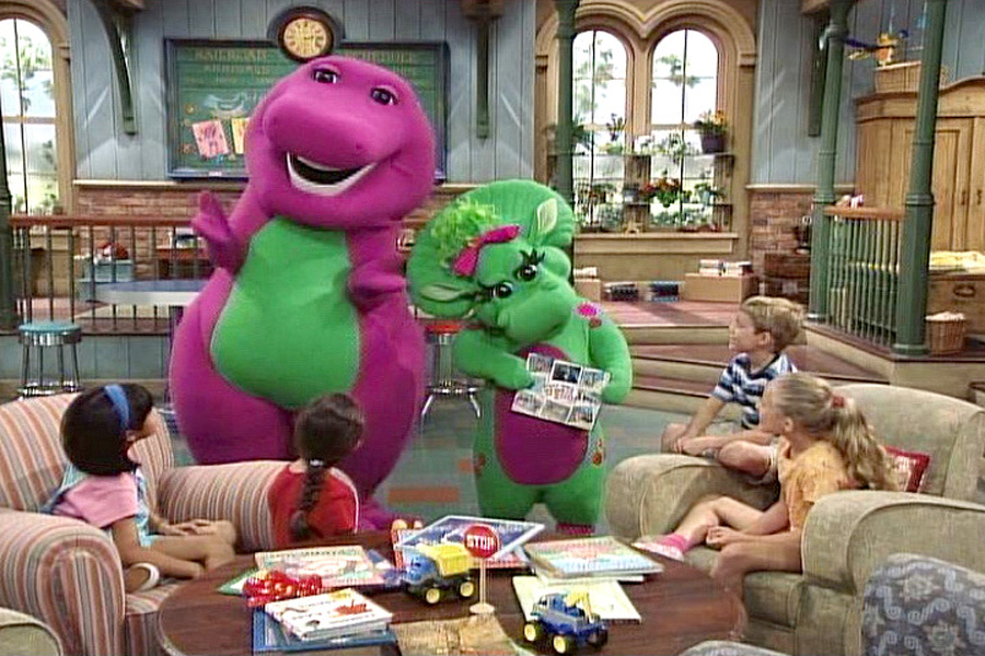 Barney Read with Me Dance with ...
