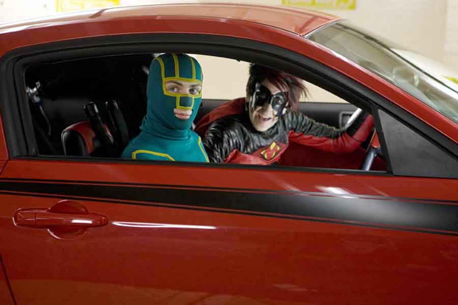 KickAss Aaron TaylorJohnson, Christopher MintzPlasse
