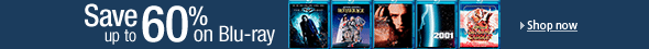 Save up to 60% on Warner Blu-ray