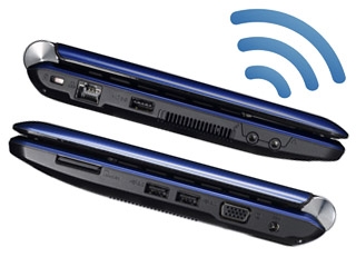 Flexible Connectivity with Eee PC 1000HE