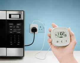 F7C005ad Conserve Insight Energy Use Monitor in a Kitchen