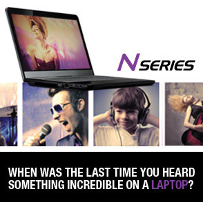 When Was The Last Time You Heard Something Incredible on a Laptop? 