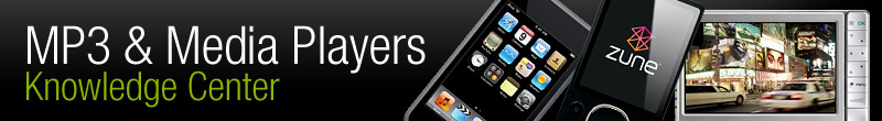 MP3 and Media Players Knowledge Center at Amazon.com