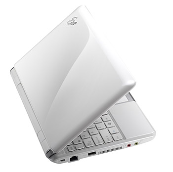 ASUS Eee PC 1000HA 10 Inch Pearl White Netbook 7 Hour Battery Life 1000ha white main ASUS Eee PC 1000HA 10 Inch Pearl White Netbook 7 Hour Battery Life