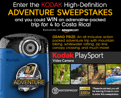 Enter the Kodak High-Definition Sweepstakes