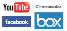 facebook, youtube