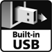 Built-in USB Built-in USB