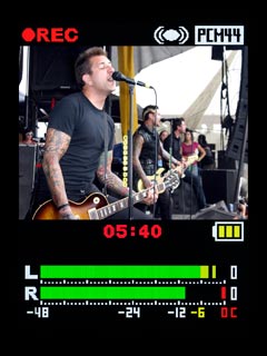 Actual display 240 x 320 pixel resolution