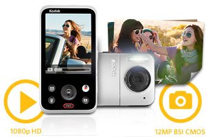Kodak PlayFull Dual (Zi12) Video and 12 MP Camera (New Model) Kodak PlayFull Dual (Zi12) Video and 12 MP Camera (New Model)