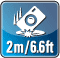 Shockproof to 2m/ 6.6 ft