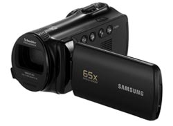 Samsung F54 16GB Flash Memory 52x Zoom Camcorder Product Shot