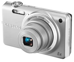 Samsung ST65 14.2 Megapixel Digital Still Camera (Silver) Product Shot