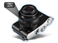 Samsung NX100 14.6 Megapixel Interchangeable Lens Digital Camera Including Kit with Flash feature shot