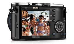 Samsung NX100 14.6 Megapixel Interchangeable Lens Digital Camera Including Kit with Flash feature shot