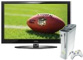Samsung HDTV and Microsoft Xbox 360