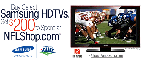 Suit Up for Sunday with a $200 Gift Certificate to NFLShop.com