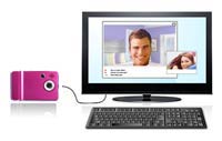 Ematic E4 Video MP3 Player webcam