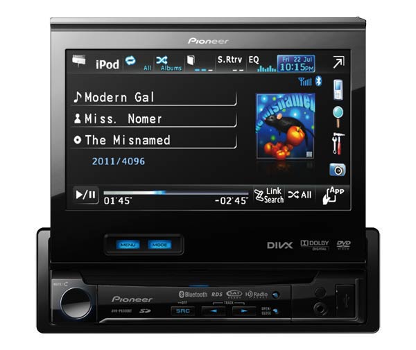Pioneer AVHP6300BT 7Inch InDash DVD A/V Receiver with