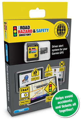 Spot It Out Road Safety Directory, Red Light Camera Alerts and More for Garmin GPS Devices (2010 Version)