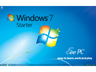 Comes with Win 7 Starter