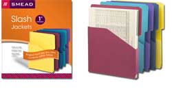 Smead Expanding Slash Jackets, 1 inch Expansion 75445