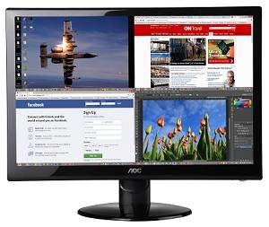 AOC e2752Vh 27-Inch Class Slim 2ms LED Monitor