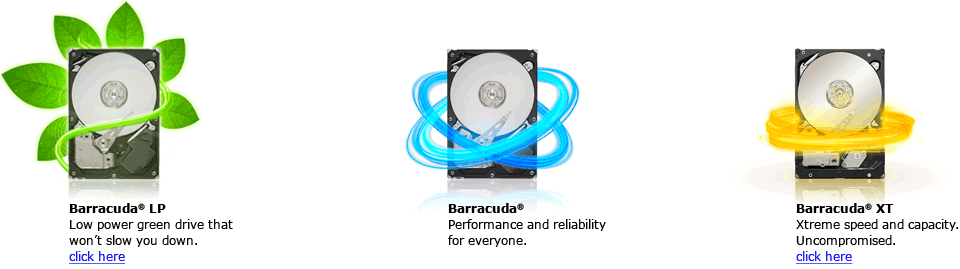 Barracuda Family Hard Drives