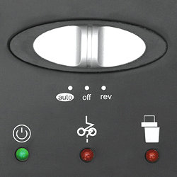 Simple operation with status indicators