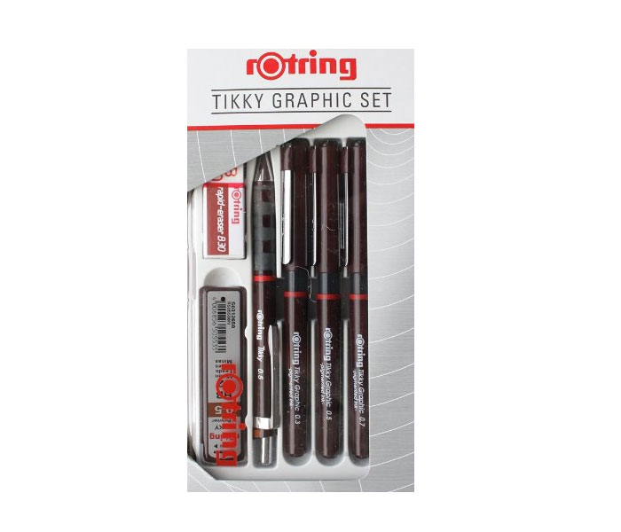 rOtring Tikky 3in1 Multipen Ballpoint Pen and Mechanical