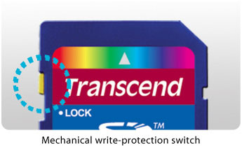 Mechancial write-protection switch